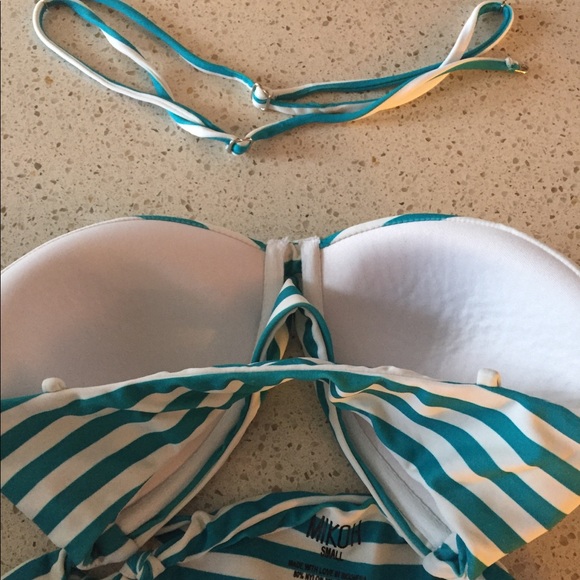 Mikoh striped bikini set in size small - Picture 7 of 8